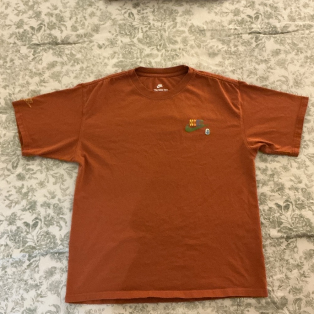 Nike Men's Rust Orange Short Sleeve Tee